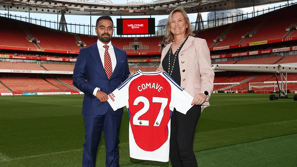 Arsenal and ComAve announce multi-year partnership